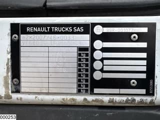 Renault D 16 210 EURO 6, Dhollandia, Engine problem - Image 10