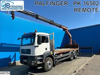 MAN 26 360 6X4, Manual, Steel suspension, Palfinger - Thumbnail 1