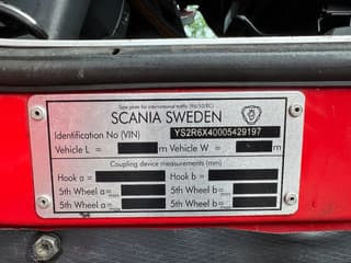Scania R580 6X4 EPSILON S270L88 2 AXLE HANGER - Image 14