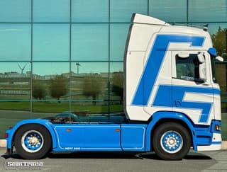 Scania R450 NGS FULL AIR RETARDER FULL SPOILER 2X TANKS SUPER CONDITION BELGIUM-TRUCK - Image 5