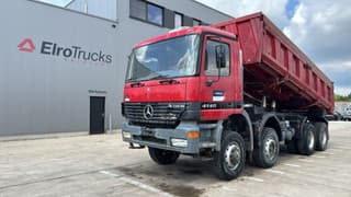 Mercedes-Benz actros 4140 (8X6 / BOITE MANUELLE / MANUAL GEARBOX / GRAND PONT / LAMES / STEEL SUSP.) EL24065