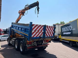 MAN FE 33.410 6X4 KRAAN + KIPPER  EURO 2 BLADGEVEERD - Image 3