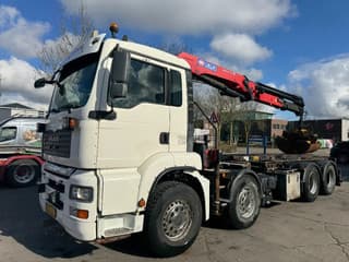 MAN 35.440 8X2 - EURO 4 + HMF 2620K-RC 2018! + REMOTE + HYDRAUTO CABLE LIFT + LIFTING AXLE - Image 15