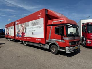 Mercedes-Benz Atego 822 4X2 EURO 5 ERHARDT HANGER BOX