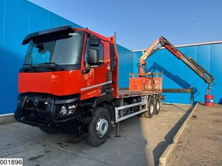 Renault C 430 6x4, EURO 6, Retarder, Palfinger,Remote - Image 13