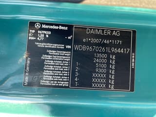 Mercedes-Benz 1324 4x2 / Euro 6 / HMF 1120 K-2 / Glas Transport - Image 8