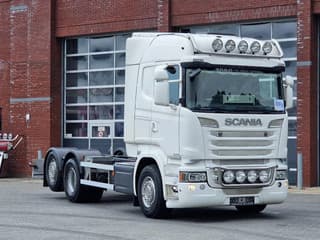 Scania R R580 V8 Highline 6x2*4 - Chassis - Retarder - Steering axle - 410 WB - Custom interior - Full air