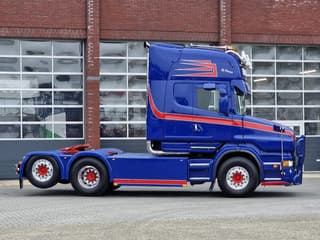 Scania T580 V8 Topline 6x2 - Original Scania Hauber / Torpedo - Manual gearbox - Show truck - Retarder - Image 8