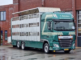 DAF XF 440 2015 - SuperSpaceCab 6x2*4 - Cuppers 1-2-3 deck Livestock + Cuppers 3 deck trailer 2009 afbeelding 33