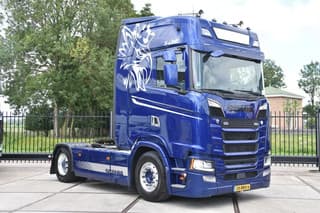 Scania S500 NGS 4x2NB - RETARDER - FULL AIR - PARK. AIRCO - LEATHER SEATS - 2 x FUEL TANKS - ALCOA'S - LED LIGHTS - - Thumbnail 1