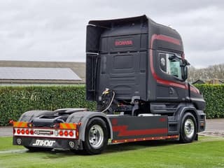 Scania T164-580 V8 Topline 4x2 - Original Torpedo/Hauber - Retarder - 4.70 WB - PTO/Hydraulic - Light bar - Leather seats - Image 8