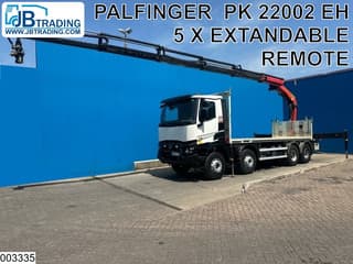 Renault C 430 8X4, EURO 6, Steel suspension, Palfinger - Thumbnail 1