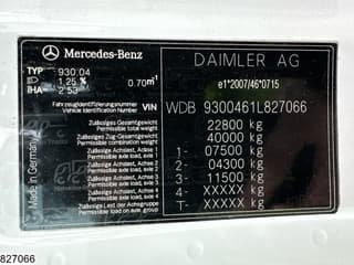 Mercedes-Benz 2544 EURO 5, Lohr, Retarder, Combi - Image 7