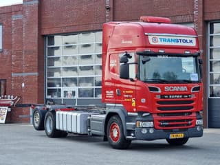 Scania R R730 Topline 6x2*4 - Retarder - King of the Road - Night clima - Steering axle - Leather