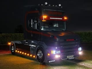 Scania T164-580 V8 Topline 4x2 - Original Torpedo/Hauber - Retarder - 4.70 WB - PTO/Hydraulic - Light bar - Leather seats - Image 41