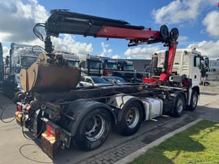 MAN 35.440 8X2 - EURO 4 + HMF 2620K-RC 2018! + REMOTE + HYDRAUTO CABLE LIFT + LIFTING AXLE - Image 18