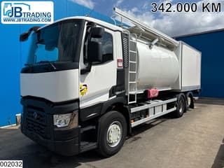 Renault T 380 13020 Liter, EURO 6, Dhollandia, PTO