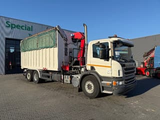 Scania P320 6x2 / Retarder / Kipper (37m3) / HMF 2620-K3 / Only 143.228km !! - Image 3