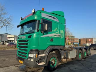 Scania G490 8X4-4 - EURO 6 + MEILLER RK 20 67 HOOK + REMOTE - Image 9