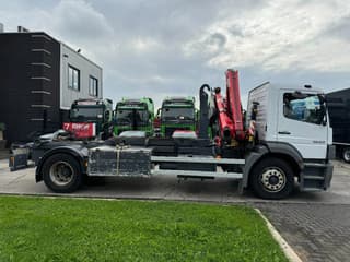 Mercedes-Benz 1923 + 2011 FASSI F110 + 2011 VDS HOOKLIFT - Image 11