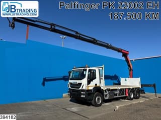 Iveco Trakker 360 6X4, EURO 6, Steel suspension, Palfinger