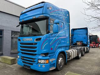 Scania R580 V8 Topline LA4x2NA manual gearbox retarder parkklima euro6 - Thumbnail 1