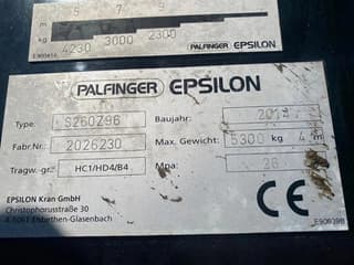 Volvo 540 6X4 EURO 6 + EPSILON S260Z96 + TRAILER 4 AXLE DOLL - Image 15