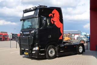 Scania S650 Retarder, Full Air, Full LED, King of the road, PTO Nice Truck. www.companjen.nl - Image 5