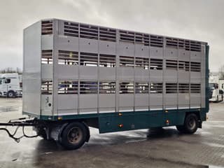 DAF XF 440 2015 - SuperSpaceCab 6x2*4 - Cuppers 1-2-3 deck Livestock + Cuppers 3 deck trailer 2009 afbeelding 79