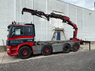 DAF 8X2 + YEAR 2016 HMF CRANE 2620-K4 + FLYJIB + WINCH + REMOTE - Image 9
