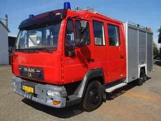 MAN 220C GODIVA POMP 2000 LITER TANK,MANUAL GEARBOX - Thumbnail 1