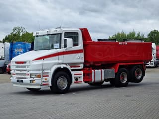 Scania T124-470 6x2 - Tipper - Manual gearbox - Full steel - Robson Drive - New Engine - Torpedo/Hauber - Image 17