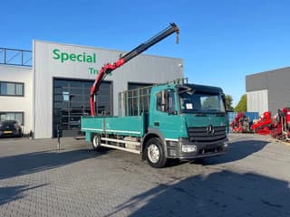 Mercedes-Benz 1324 4x2 / Euro 6 / HMF 1120 K-2 / Glas Transport - Image 6