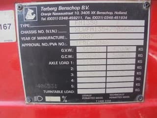 Terberg 6X6 MANUAL TRANSMISSION NL TRUCK - Image 24