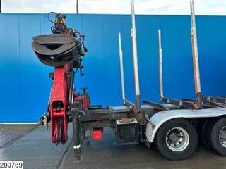 DAF XF 530 6x4, Wood transport, Retarder, Loglift ET450 - Image 19
