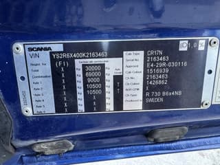 Scania R730 V8 8X4 EURO 6 HUB REDUCTION RETARDER - Image 10