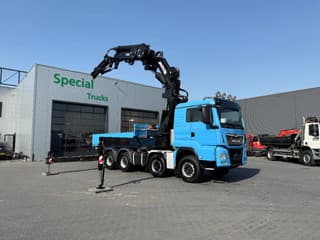 MAN 35.500 8x4 / Euro 6 / Retarder / MKG HLK 801HP A6 + Flyjib A4 / Winch / Fifth wheel coupling (Only 45.488km & 26 Crane hours !!!) - Image 3