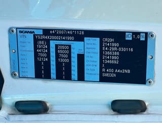 Scania R450 NGS FULL AIR RETARDER FULL SPOILER 2X TANKS SUPER CONDITION BELGIUM-TRUCK - Image 25