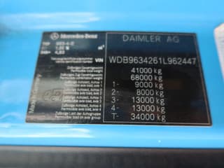 Mercedes-Benz 4163 8x4, Retarder, Big Axle, GCW 170 Ton, BE Truck, TOP!! - Image 19