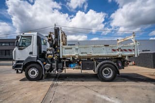 Renault KERAX 370 DXI + TRI BENNE+HIAB 16t/m + 2 EXT - Image 12