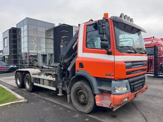 DAF 6X2 + MKG 141 A2 CRANE + 20 TON HOOKLIFT - EURO 3 - MANUAL GEAR - 10 TYRES - Image 26
