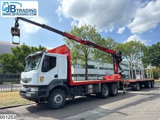 Renault Kerax 450 Dxi 6x4, Manual, Steel, Palfinger, Combi