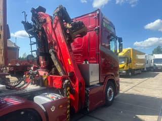 Scania S650 V8, EPSILON S290 Z 96. DOLL TRAILER 2 AXLE FORCED STEERING, 4,5 M EXTENDABLE, APK 04-2026 - Image 6
