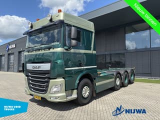 DAF XF 460 8x2 20ft container systeem
