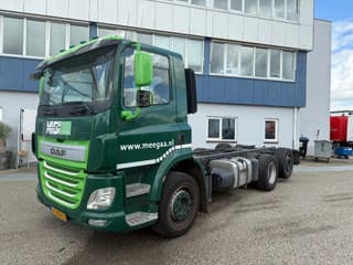 DAF 400 CF 6X2 EURO 6 - ONLY 689.209 KM + STEERING AXLE