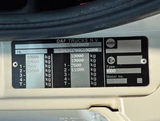 DAF CARRIER SUPRA 1150   MULTI TEMP   561.000 KM    TAIL LIFT     NL TRUCK - Image 17