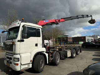 MAN 35.440 8X2 - EURO 4 + HMF 2620K-RC 2018! + REMOTE + HYDRAUTO CABLE LIFT + LIFTING AXLE - Image 2