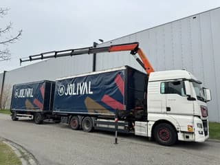 MAN 26.480 6X2 - EURO 6 + PALFINGER PK20002 + REMOTE + LECITRAILER HANGER - Image 5
