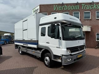 Mercedes-Benz Atego 1024 ATEGO 1024L Kuhlkoffer Carrier Anhangerkupplung TUV bis 10-2025