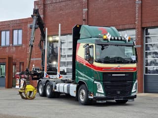 Volvo 13.540 6x4 - HIAB / Loglift F125Z 80 Crane - Krane - Grua year 2019 - Image 2
